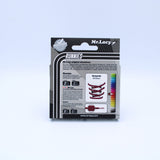 Runnies Round Shoelaces · Burgundy