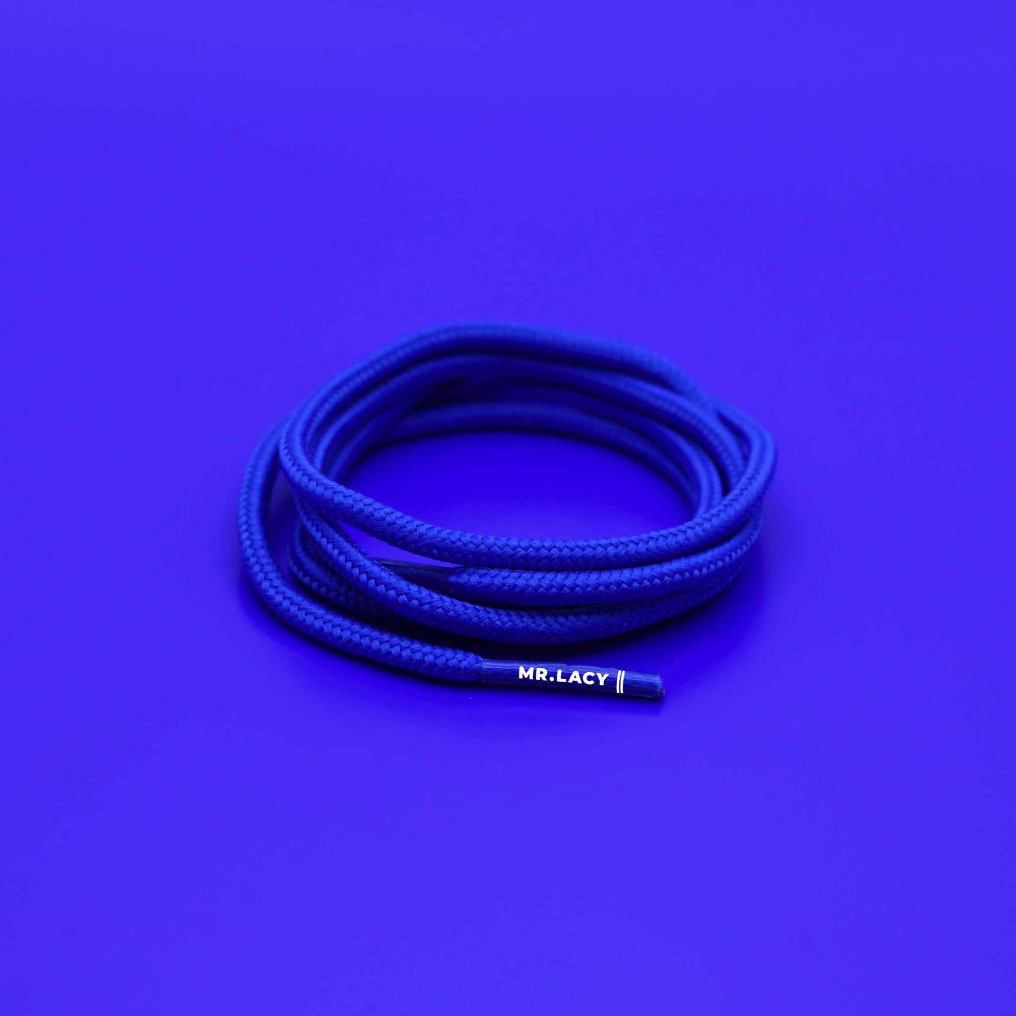 Runnies Round Shoelaces · Royal Blue