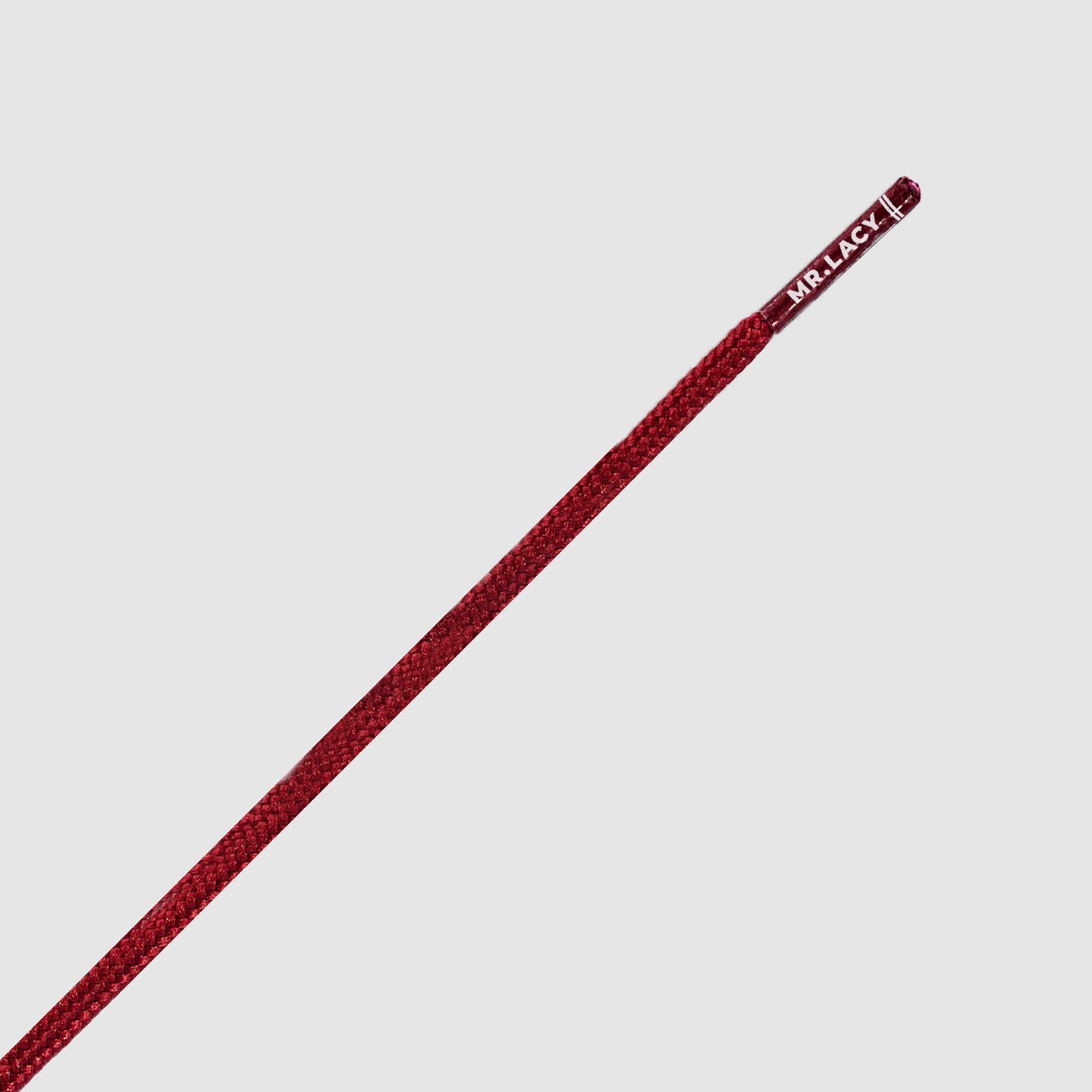 Runnies Round Shoelaces · Burgundy