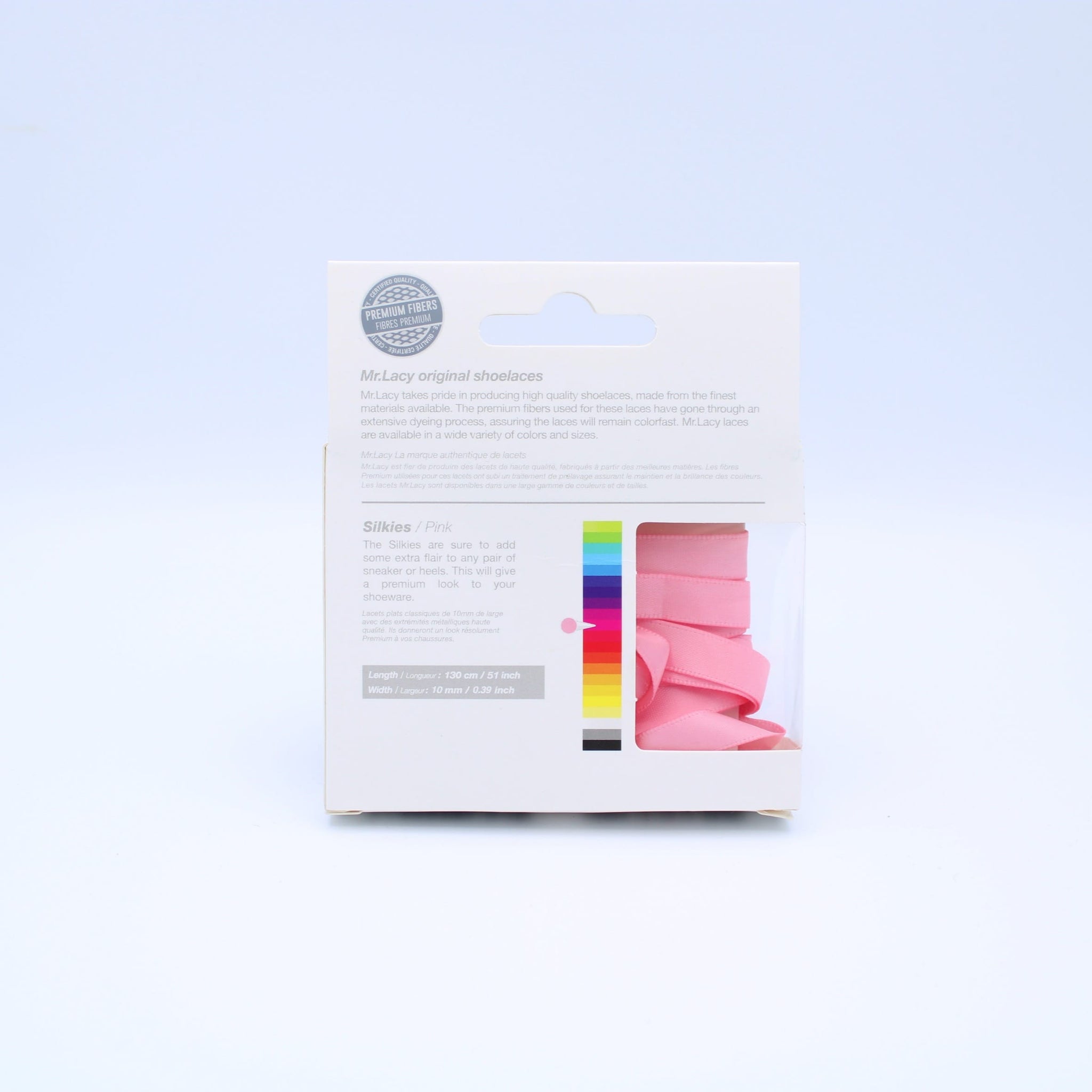 Silkies Shoelaces · Pink