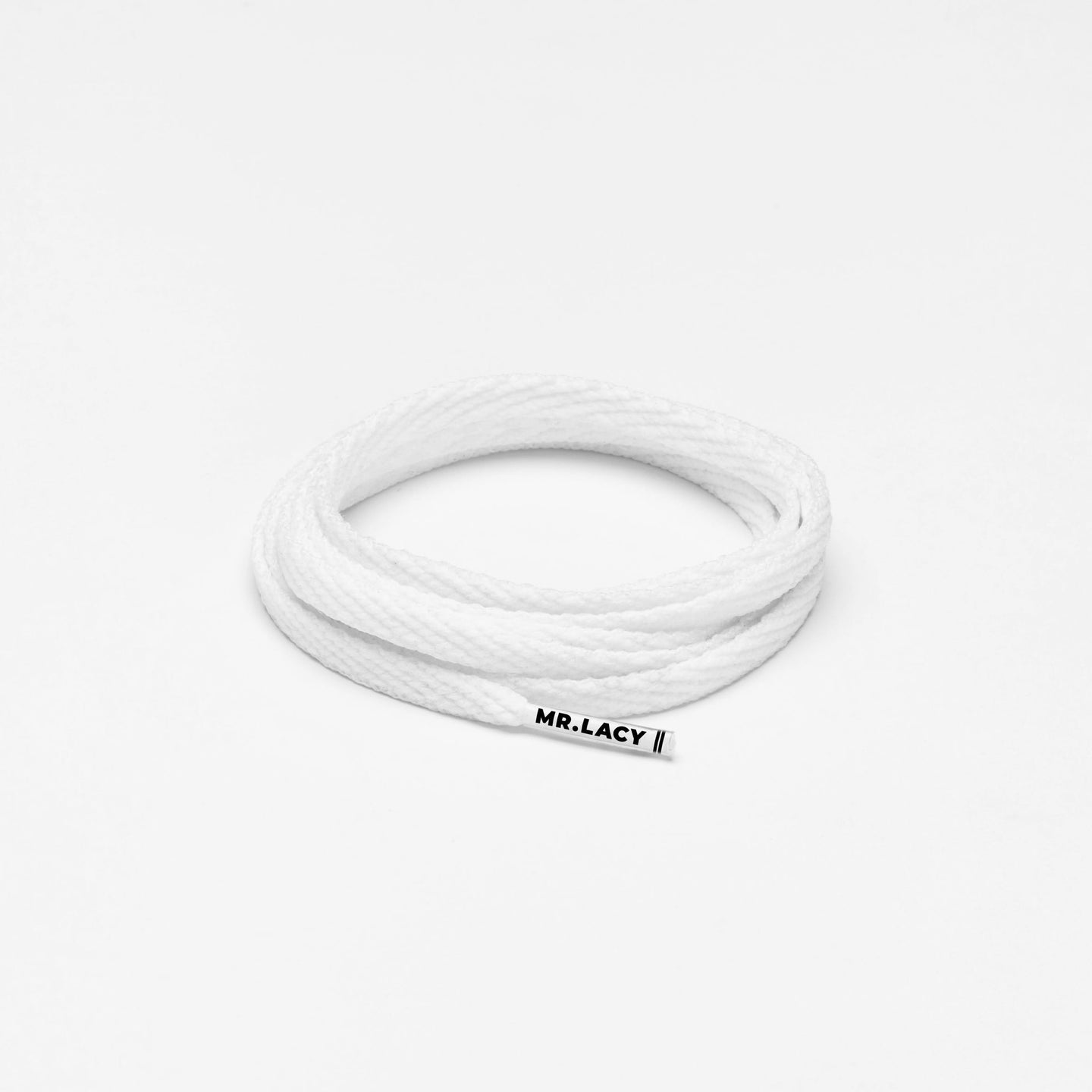*Skinnies Shoelaces · White · Mr.Lacy