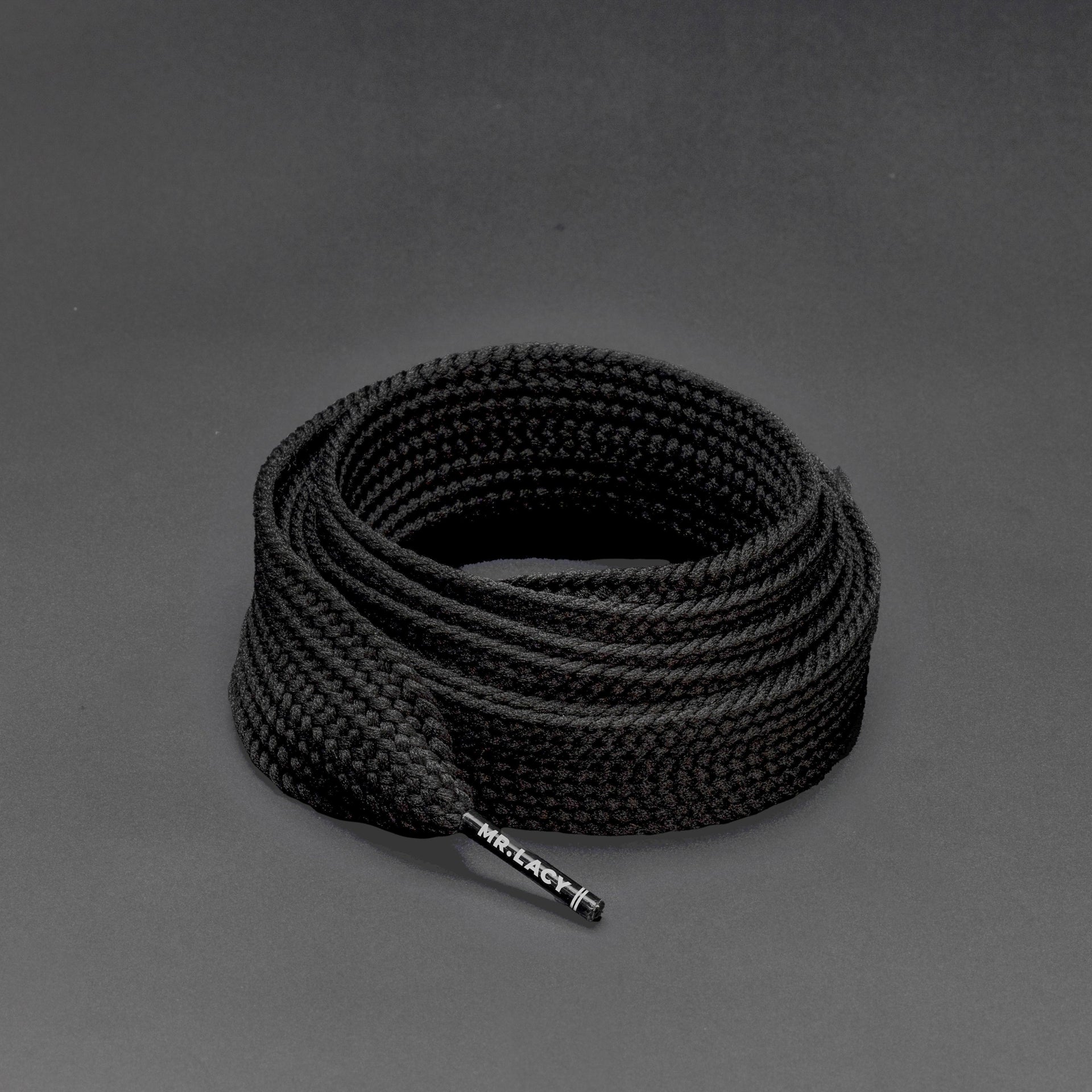 *Fatties Shoelaces · Black · Mr.Lacy
