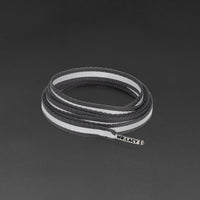 Flatties Shoelaces · Reflective Black
