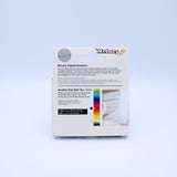 Smallies Metal Tip Shoelaces · White with Rose Gold Tip