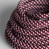 Ropies Shoelaces - 3 Tone Black/White/Red - Mr.Lacy