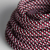 Ropies Shoelaces - 3 Tone Black/White/Red - Mr.Lacy