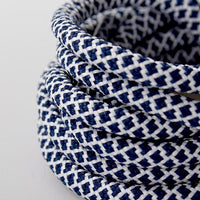 Ropies Shoelaces - Navy/White - Mr.Lacy