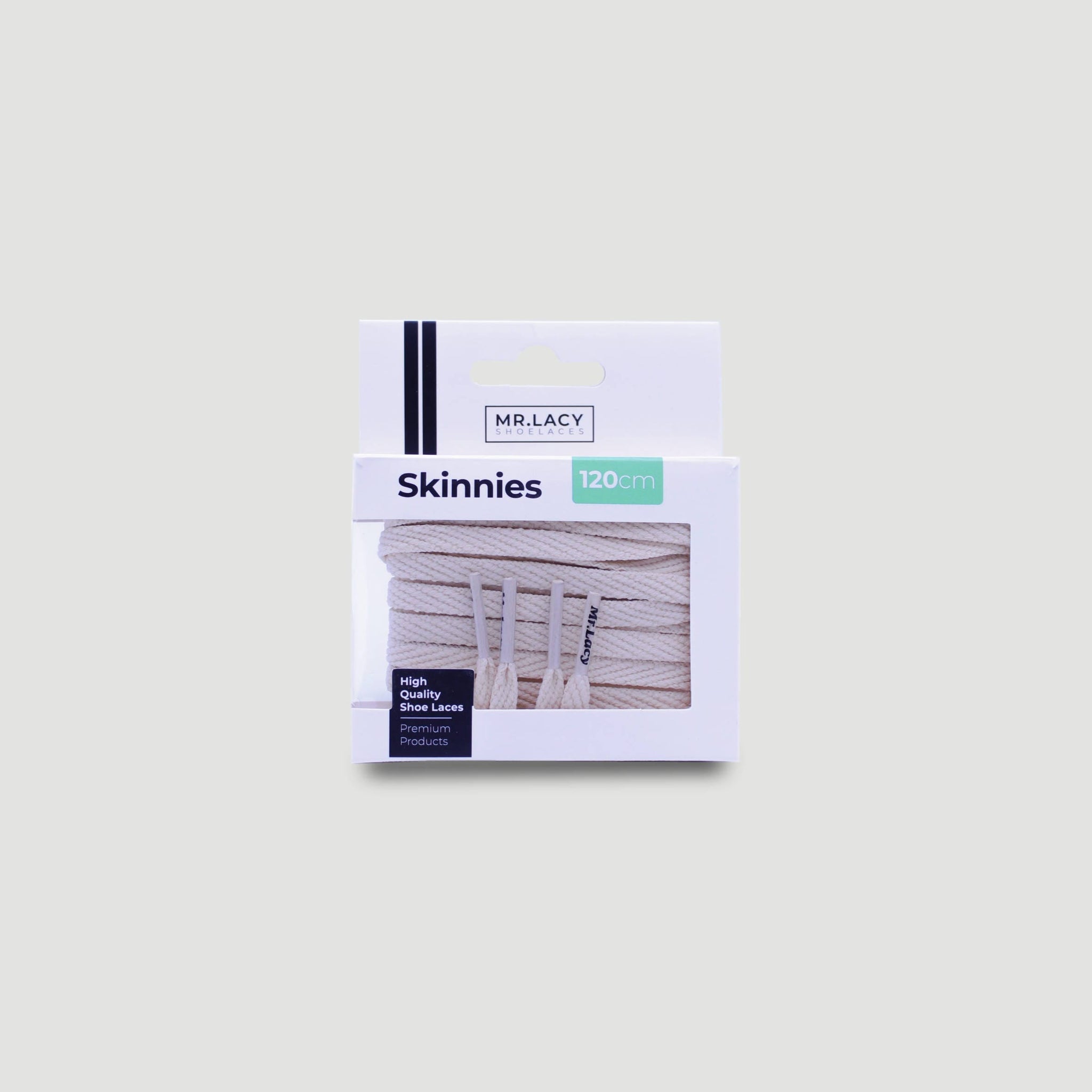 *Skinnies Shoelaces · Cream · Mr.Lacy