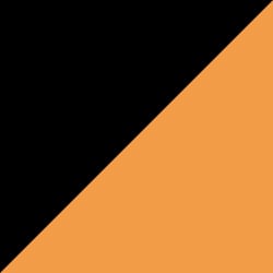 Black/Bright Orange