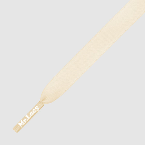 Silkies Shoelaces - Creme - Mr.Lacy
