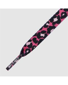 Printies Shoelaces - Leopard Hot Pink/Light Pink - Mr.Lacy