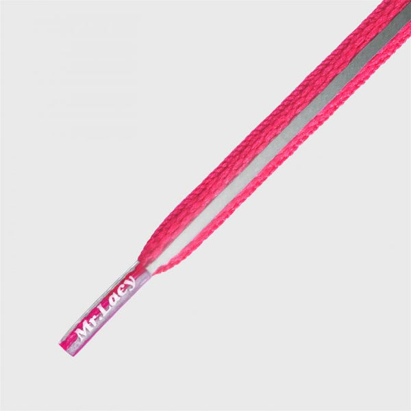 Runnies Reflective Shoelaces - Neon Pink - Mr.Lacy