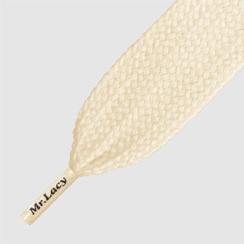 Fatties Shoelaces - Cream - Mr.Lacy
