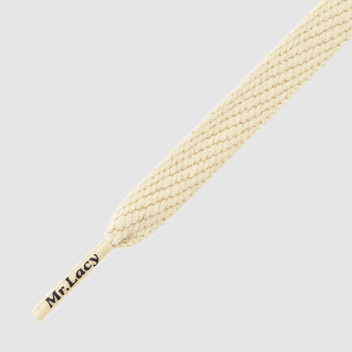 Flatties Shoelaces - Cream - Mr.Lacy