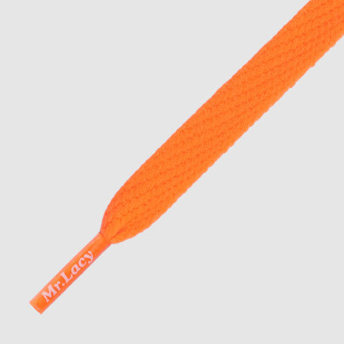 Mr.Lacy Flatties Shoelaces - Lava Orange