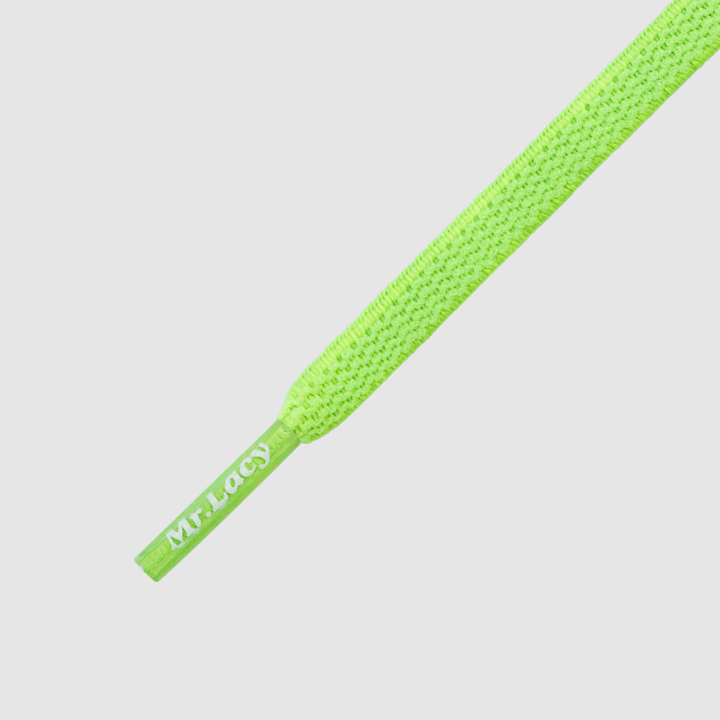 Flexies 110 cm Shoelaces - Neon Green - Mr.Lacy