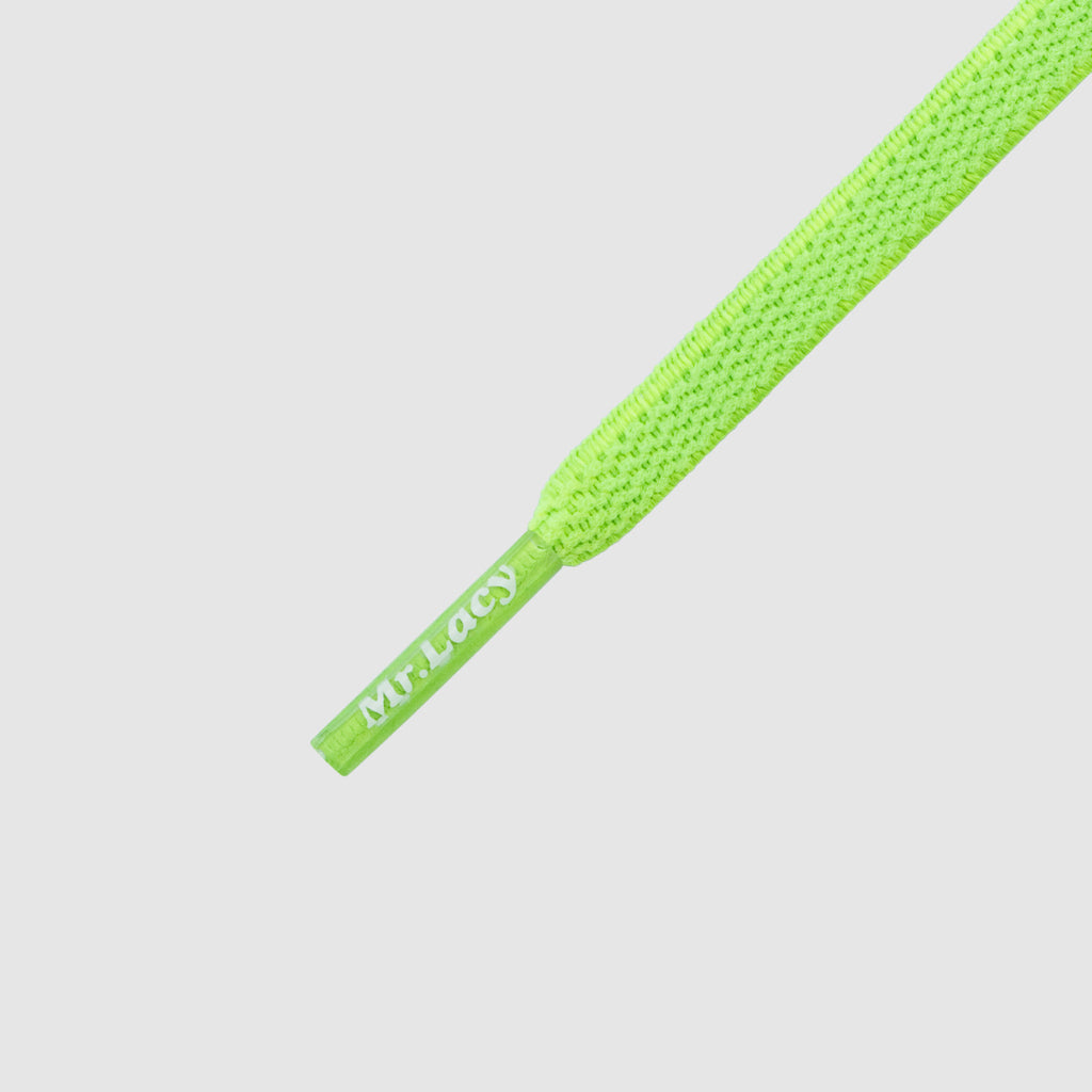 Flexies 90 cm Shoelaces - Neon Green - Mr.Lacy