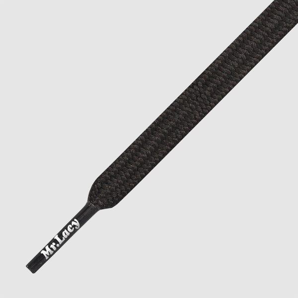 Runnies Flat 80 cm Shoelaces - Black - Mr.Lacy