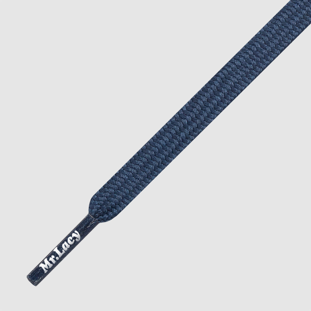 Runnies Flat 80 cm Shoelaces - Navy - Mr.Lacy