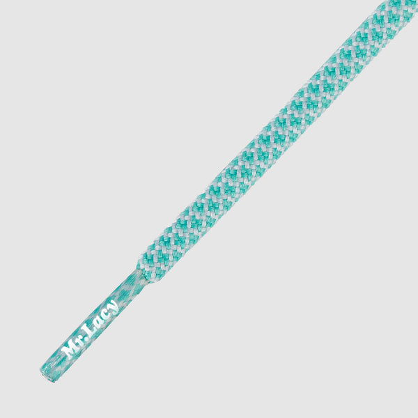 Ropies Shoelaces - Mint Green/White - Mr.Lacy
