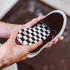 Mr.Lacy Shoecare Relax Insole Print Checkered Black/White - Mr.Lacy