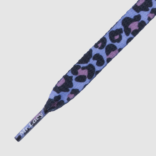 Printies Shoelaces - Leopard Purple - Mr.Lacy