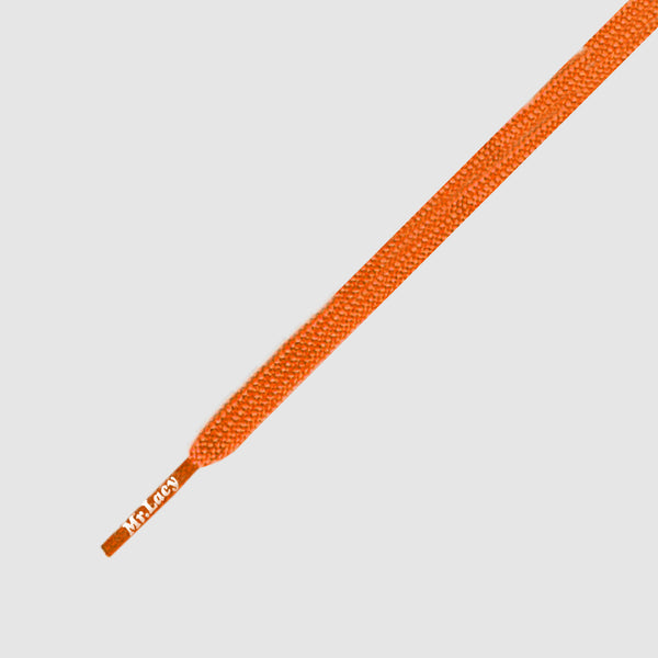 Runnies Flat 120 cm Shoelaces - Bright Orange - Mr.Lacy