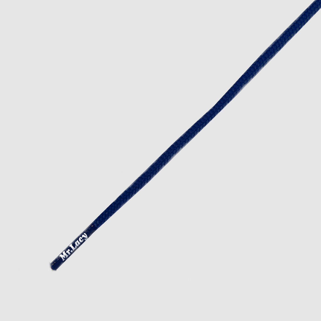 Navy round shoelaces shop