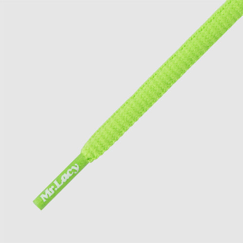 Runnies Hydrophobic Shoelaces - Neon Green - Mr.Lacy