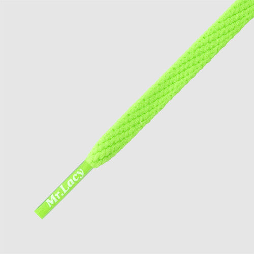 Skinnies Shoelaces - Neon Green - Mr.Lacy