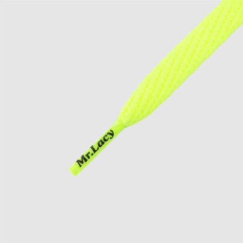 Smallies Shoelaces - Neon Lime Yellow - Mr.Lacy