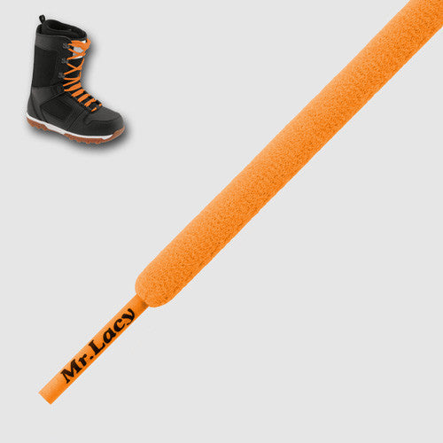 Snowies Snowboard Boot Laces - Bright Orange - Mr.Lacy