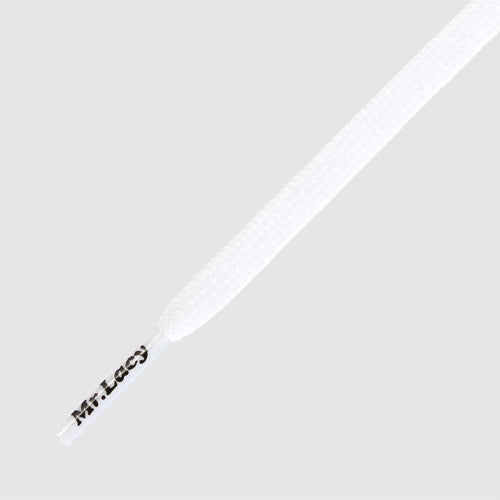 Goalies Football Boot Laces - White - Mr.Lacy