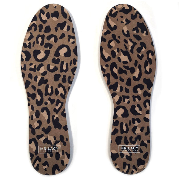 Mr.Lacy Shoecare Relax Insole Print Leopard Brown - Mr.Lacy