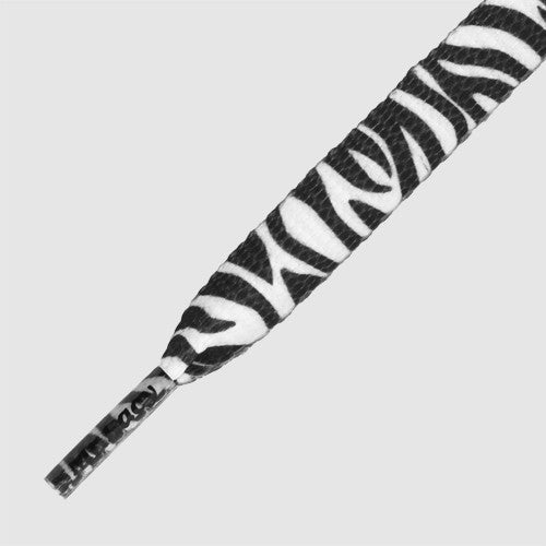 Printies Shoelaces - Zebra Black/White - Mr.Lacy